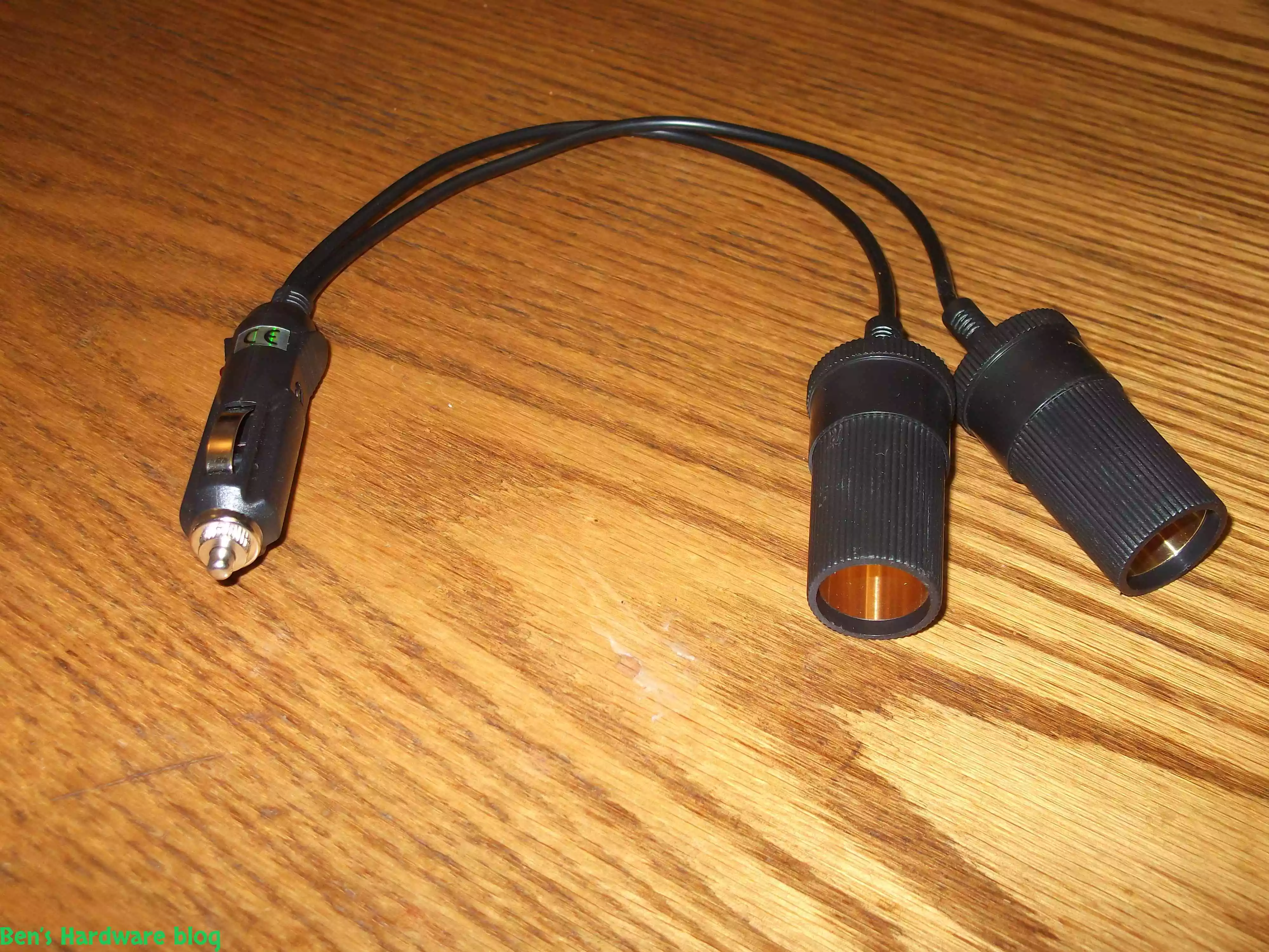 2 Way Car Power Splitter